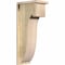 Ekena Millwork Del Monte Rough Sawn Corbel w/Backplate, Douglas Fir, 8"W x 12"D x 28"H COR08X12X28DEL01RDF - alternate 1